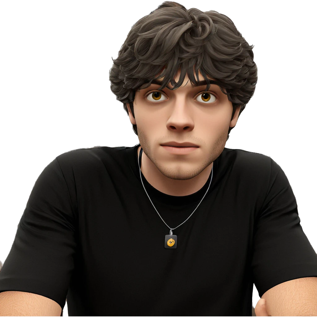 male model in black shirt emoji