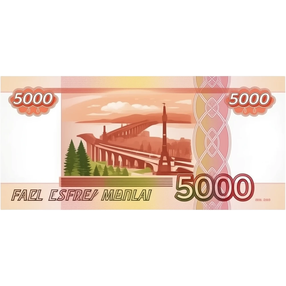 5000 Рублей купюра emoji