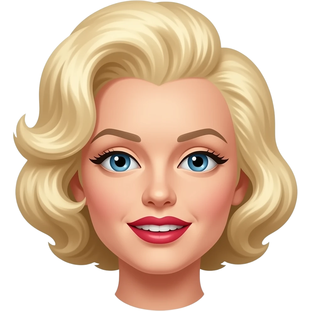 Marilyn Monroe emoji