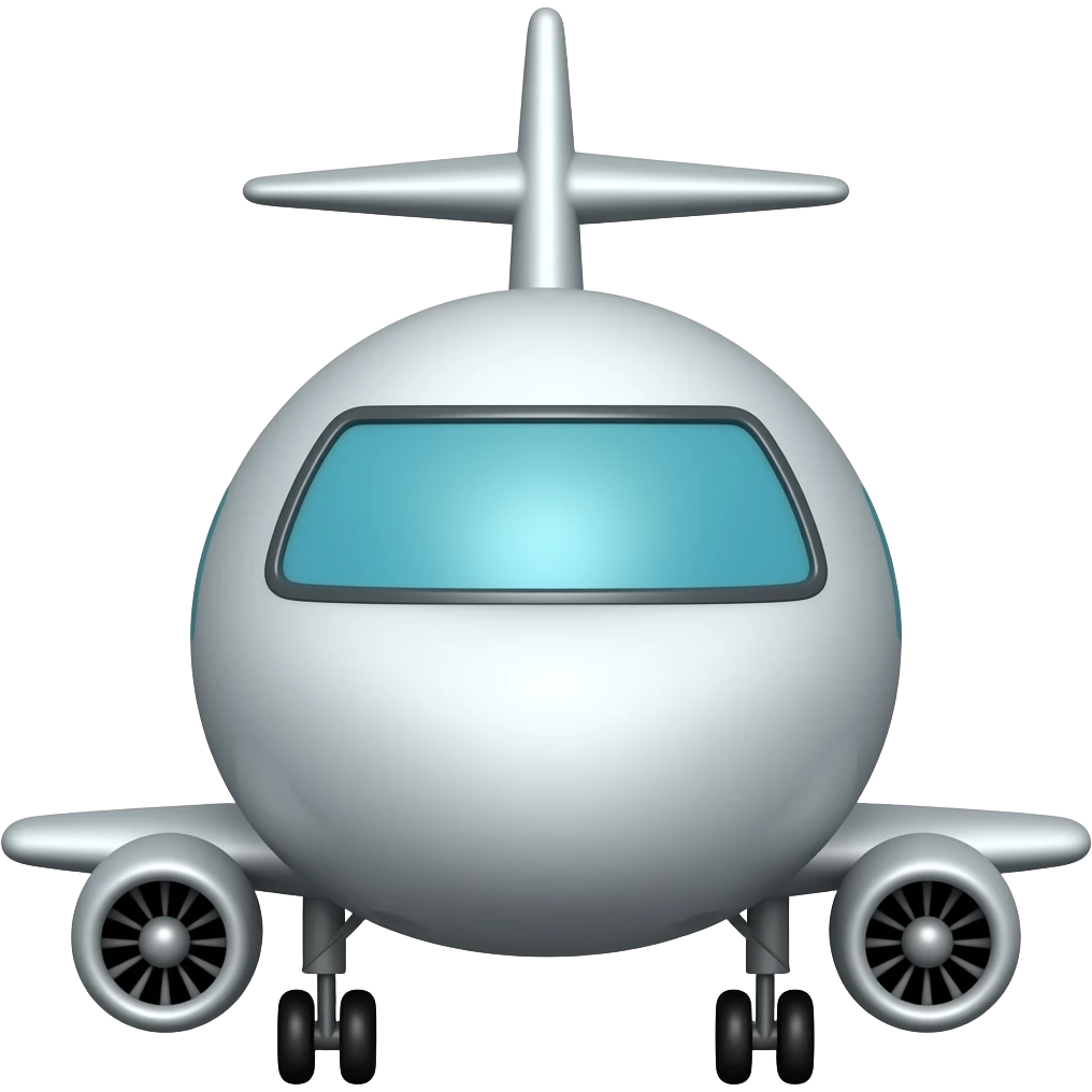 plane landing emoji