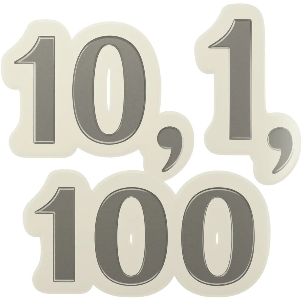 10 One Hundreds emoji