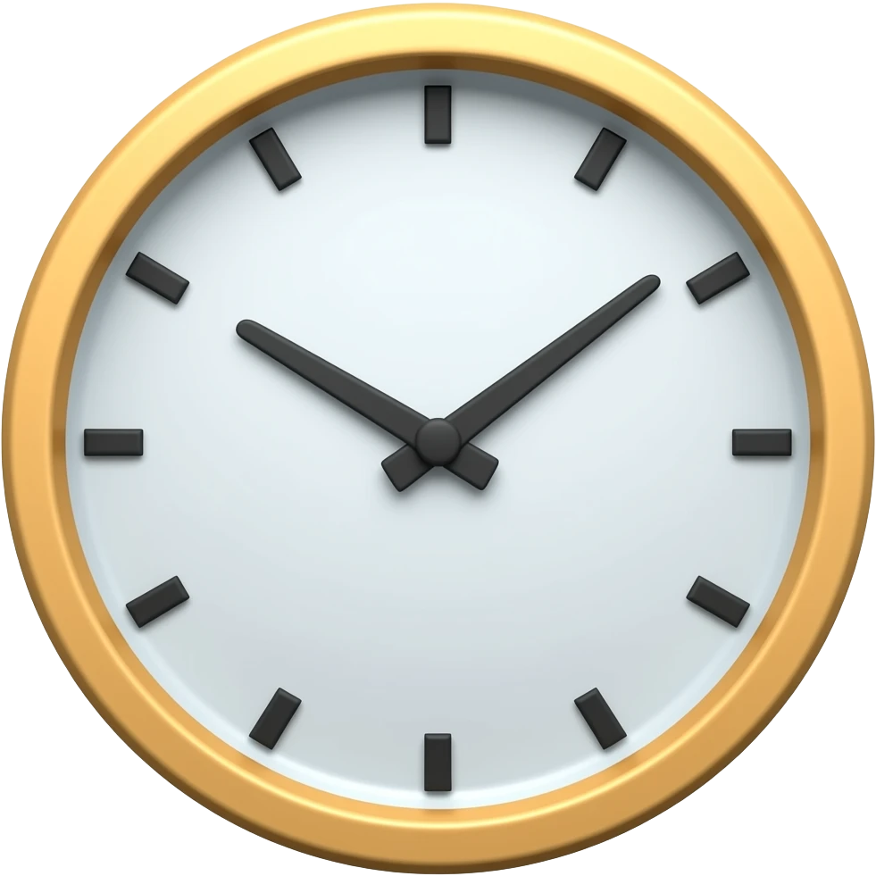 Clock emoji