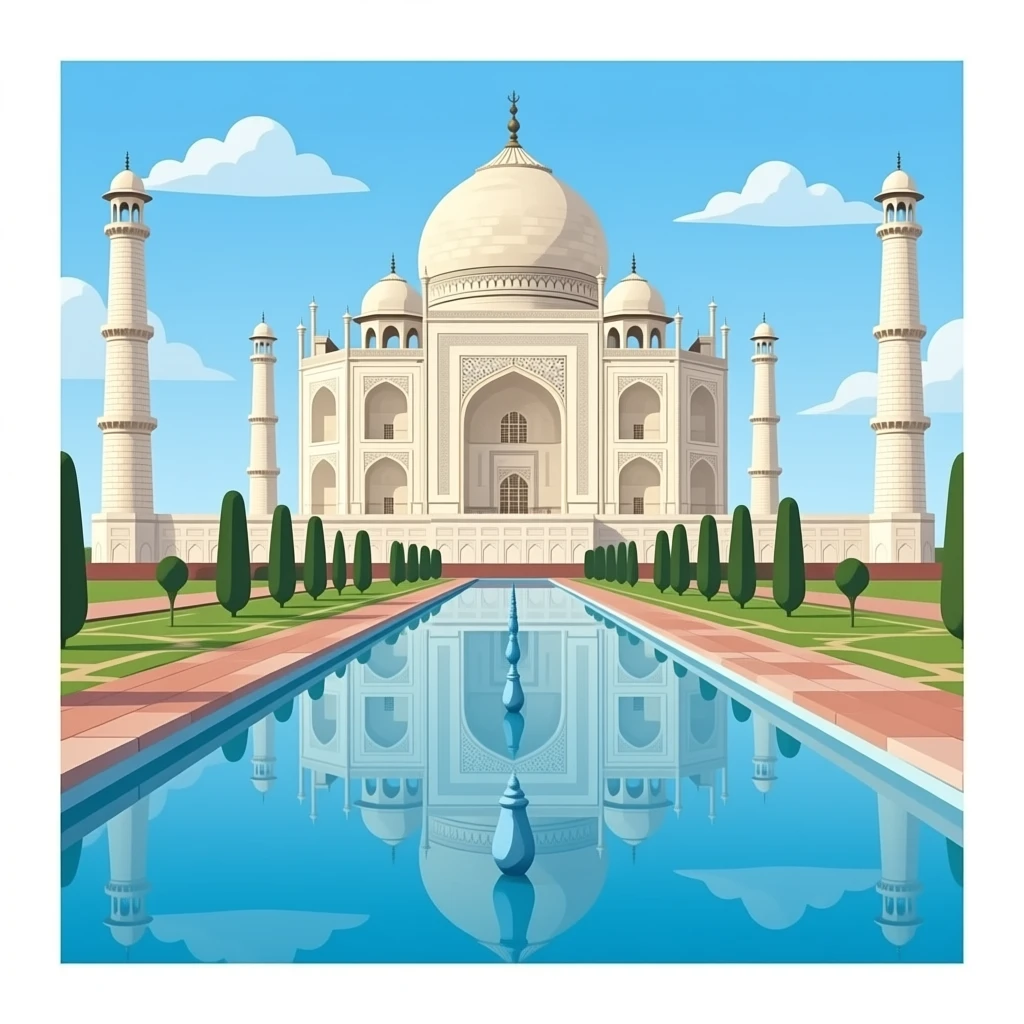 taj mahal emoji