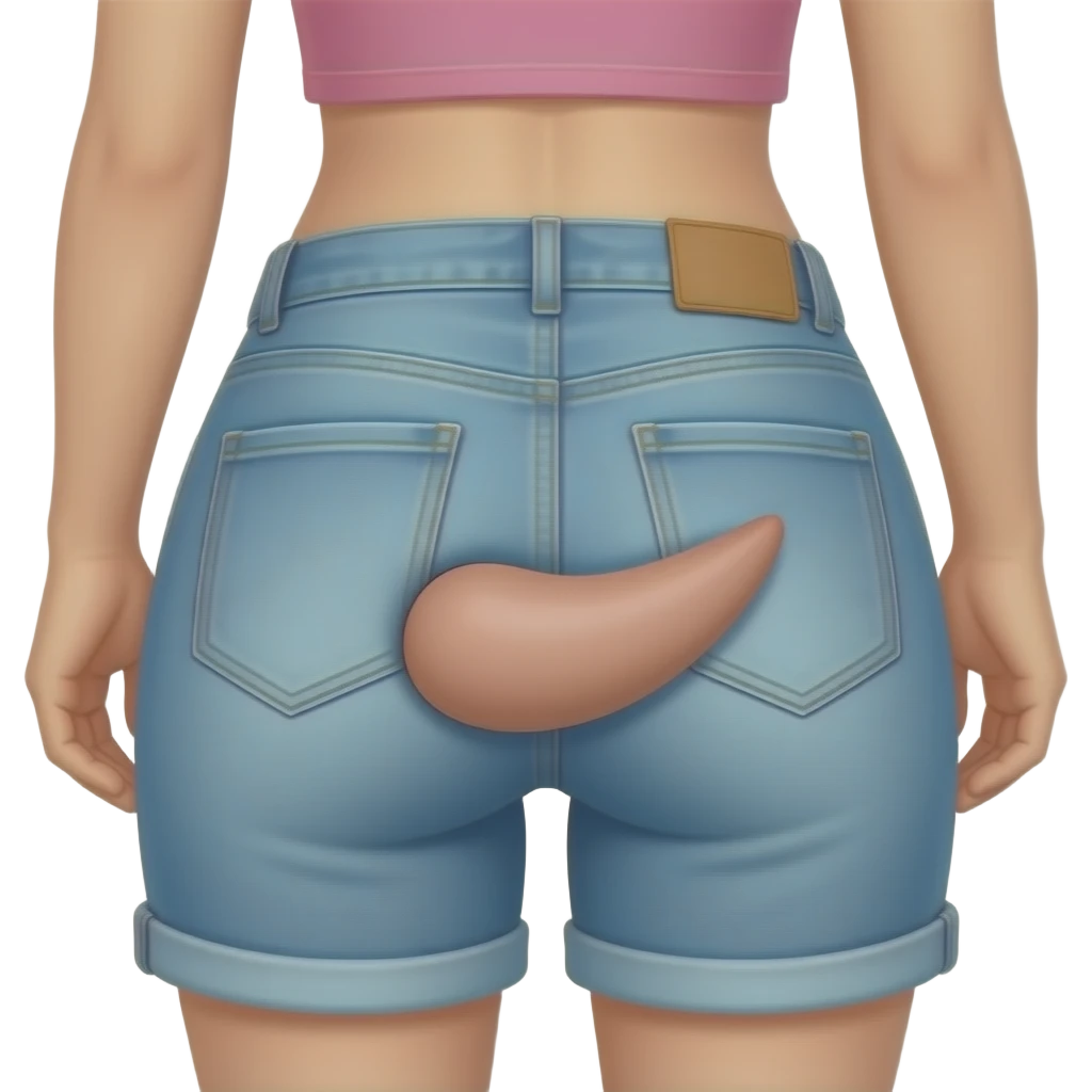 Show me a penis going into a girl butt emoji