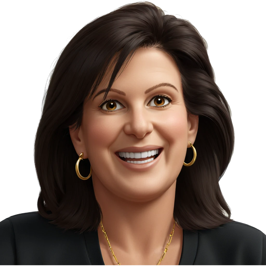 smiling girl with hoop earrings emoji