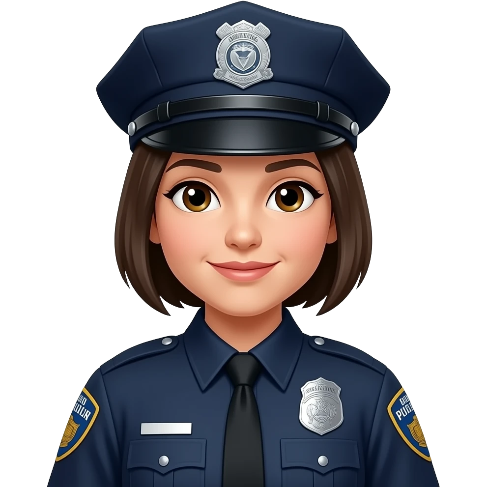 female police officer emoji