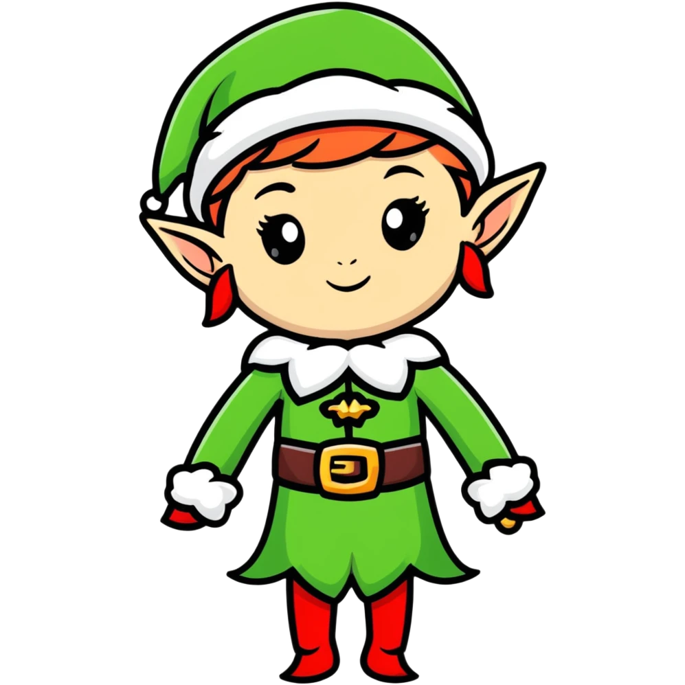 elegant female elf emoji