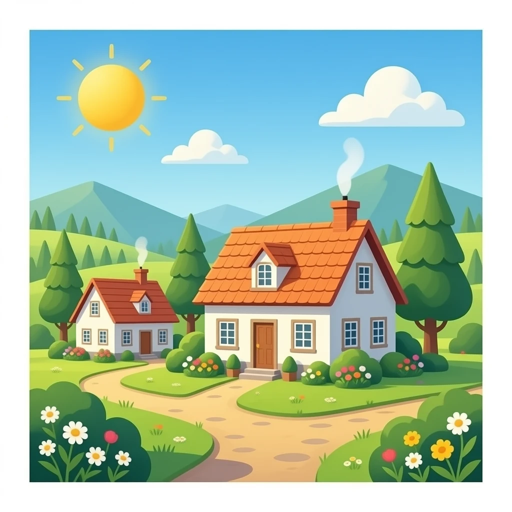 Village House emoji