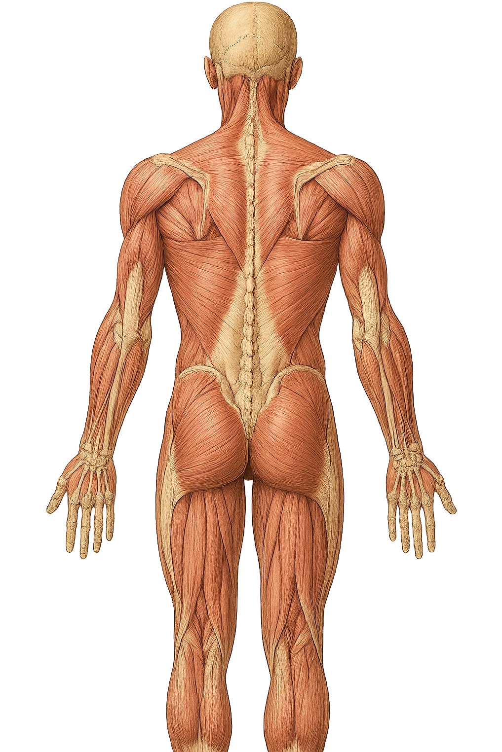 corpo umano anatomico con schiena piatta emoji