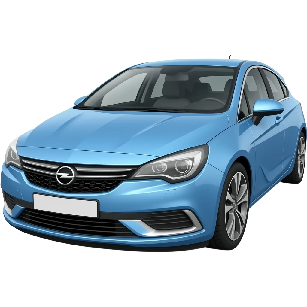 blue opel astra bertone 3/4 emoji
