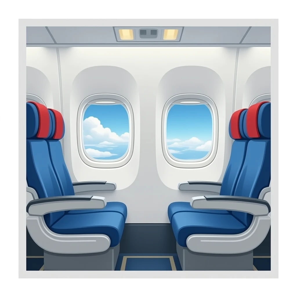 airplane interior emoji