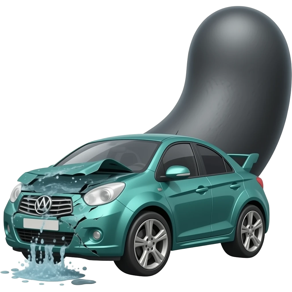 Car crashHuge black penis emoji