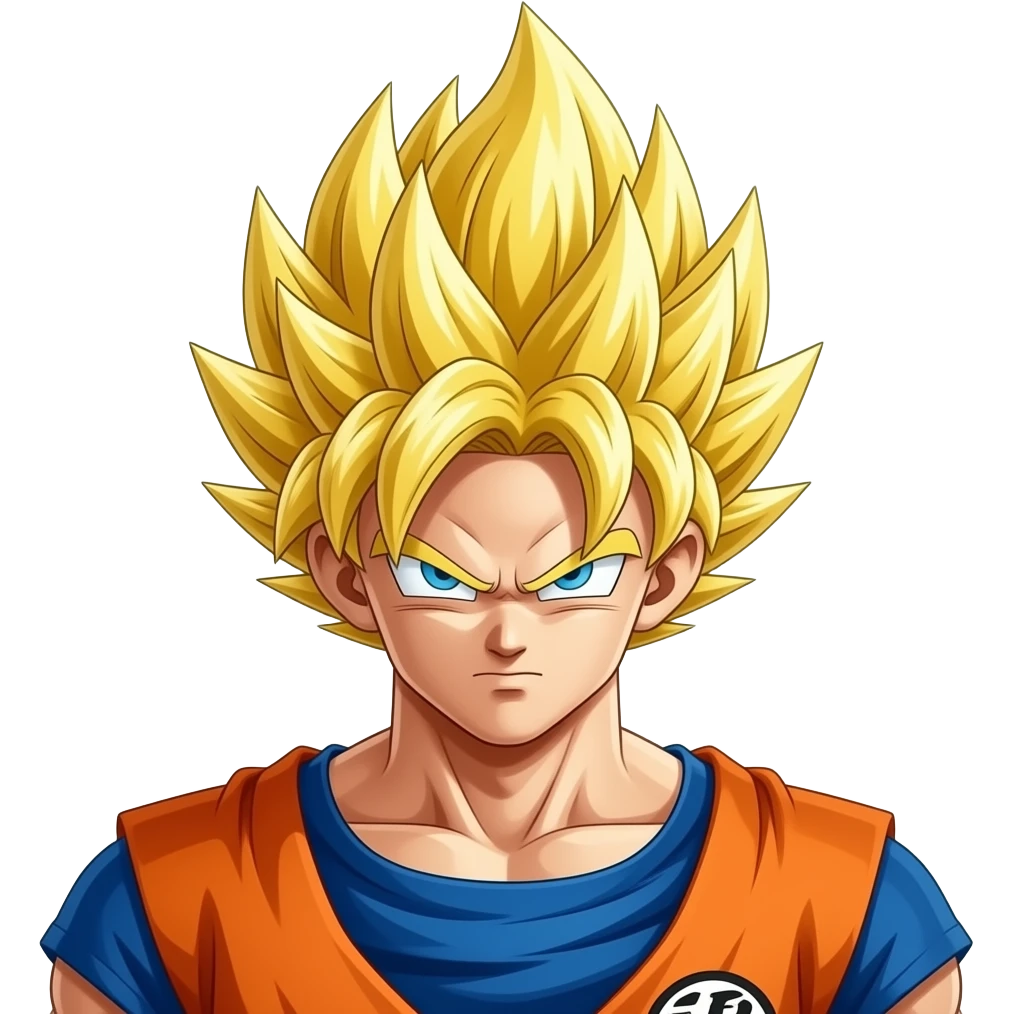 Goku en ultra instinto emoji
