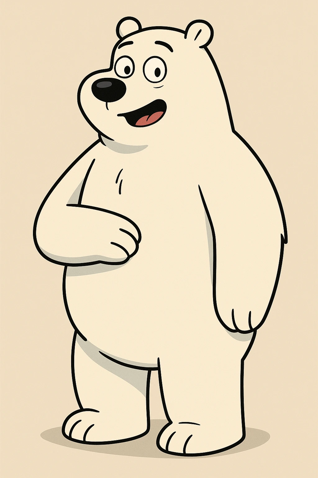 Polar bear emoji