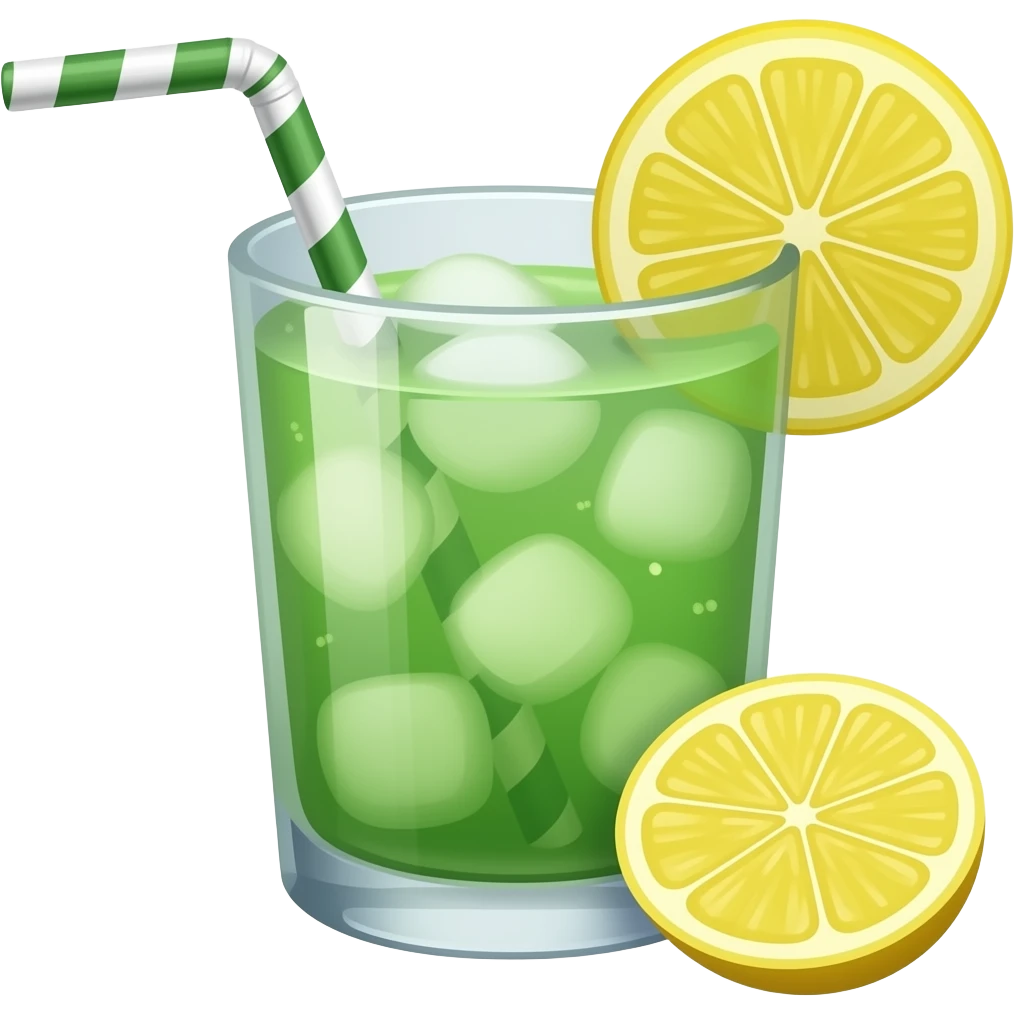 Green chills and lemon emoji