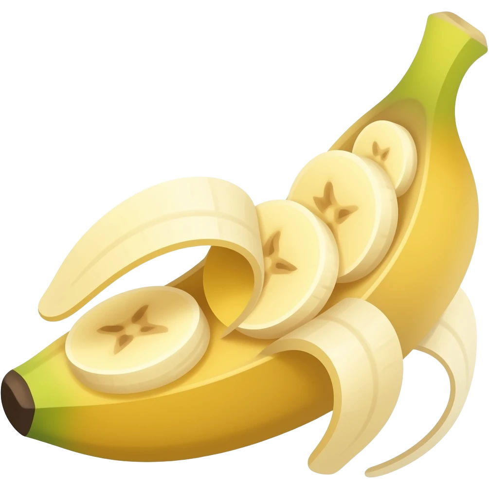 Banana slices emoji
