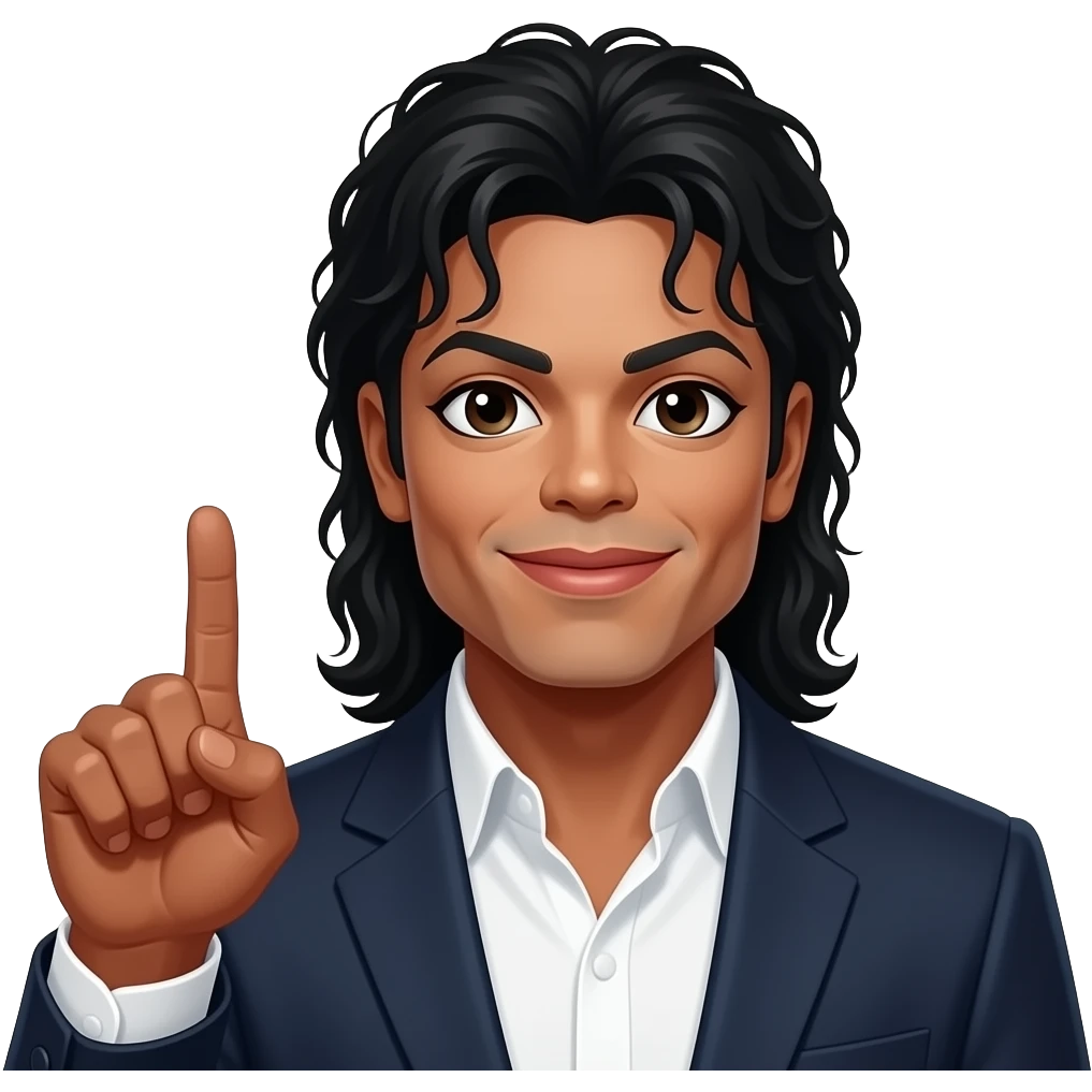 Michael Jackson geste au emoji