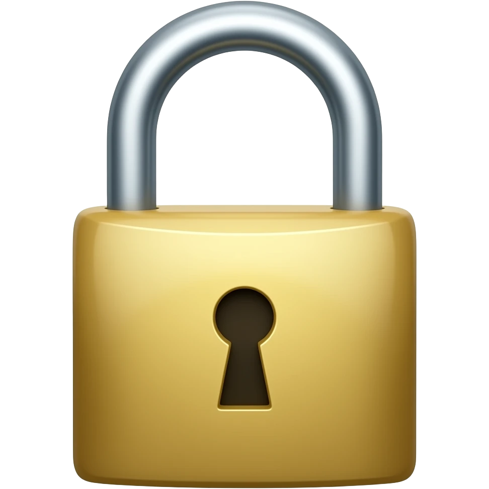 open lock emoji