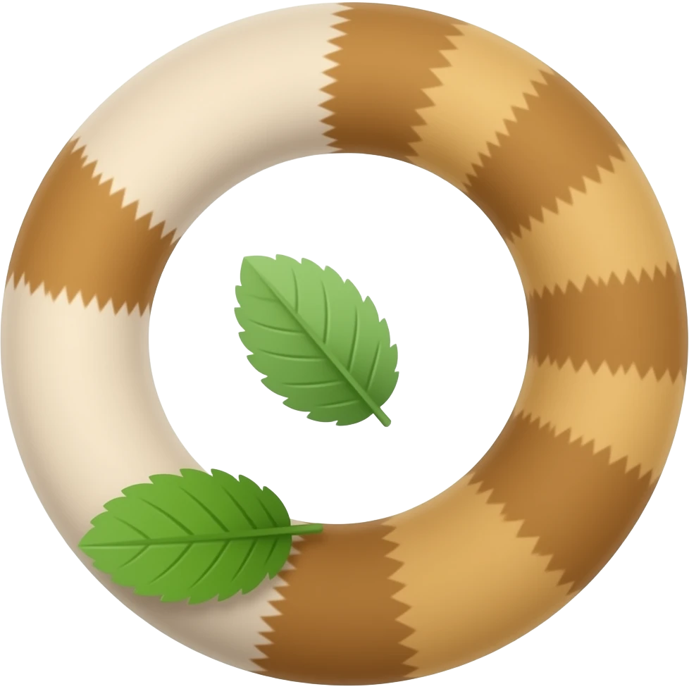 mint leaf cat tail emoji