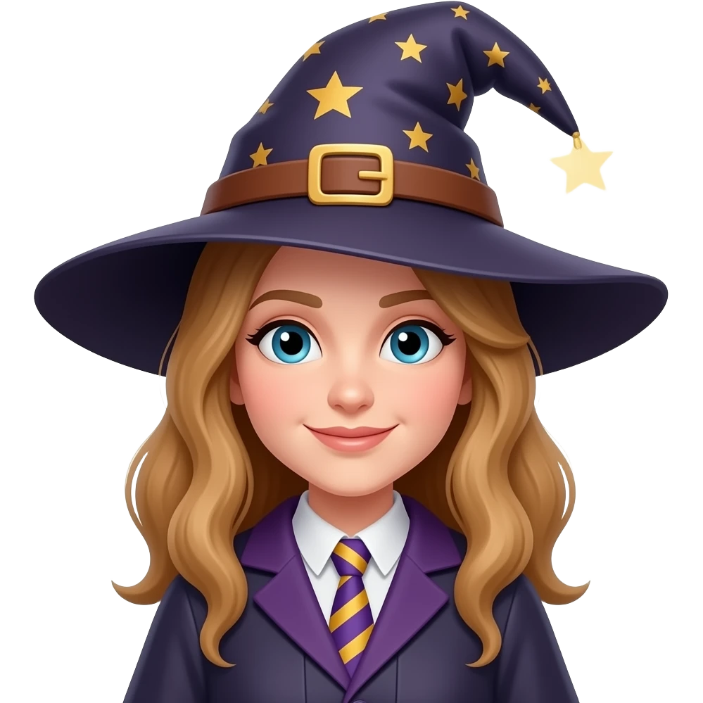 Woman is a wizard emoji