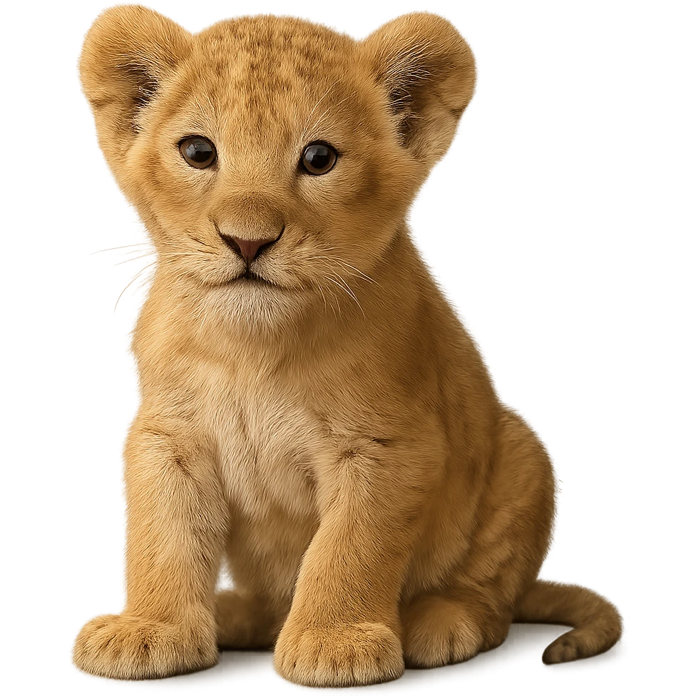 Lion cub emoji