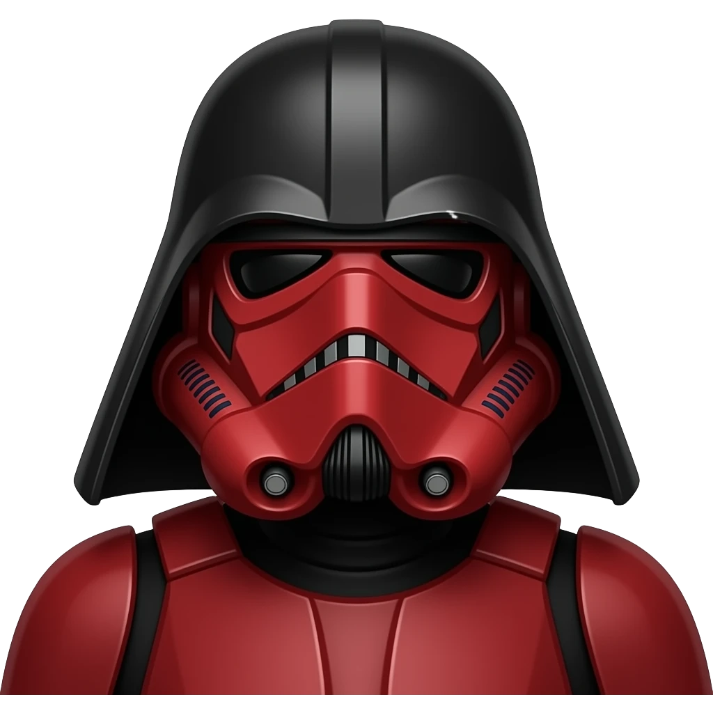 Red Sith trooper emoji
