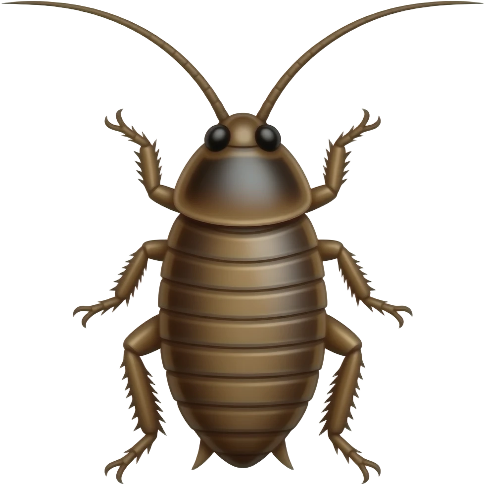 Madagascar hissing cockroach emoji