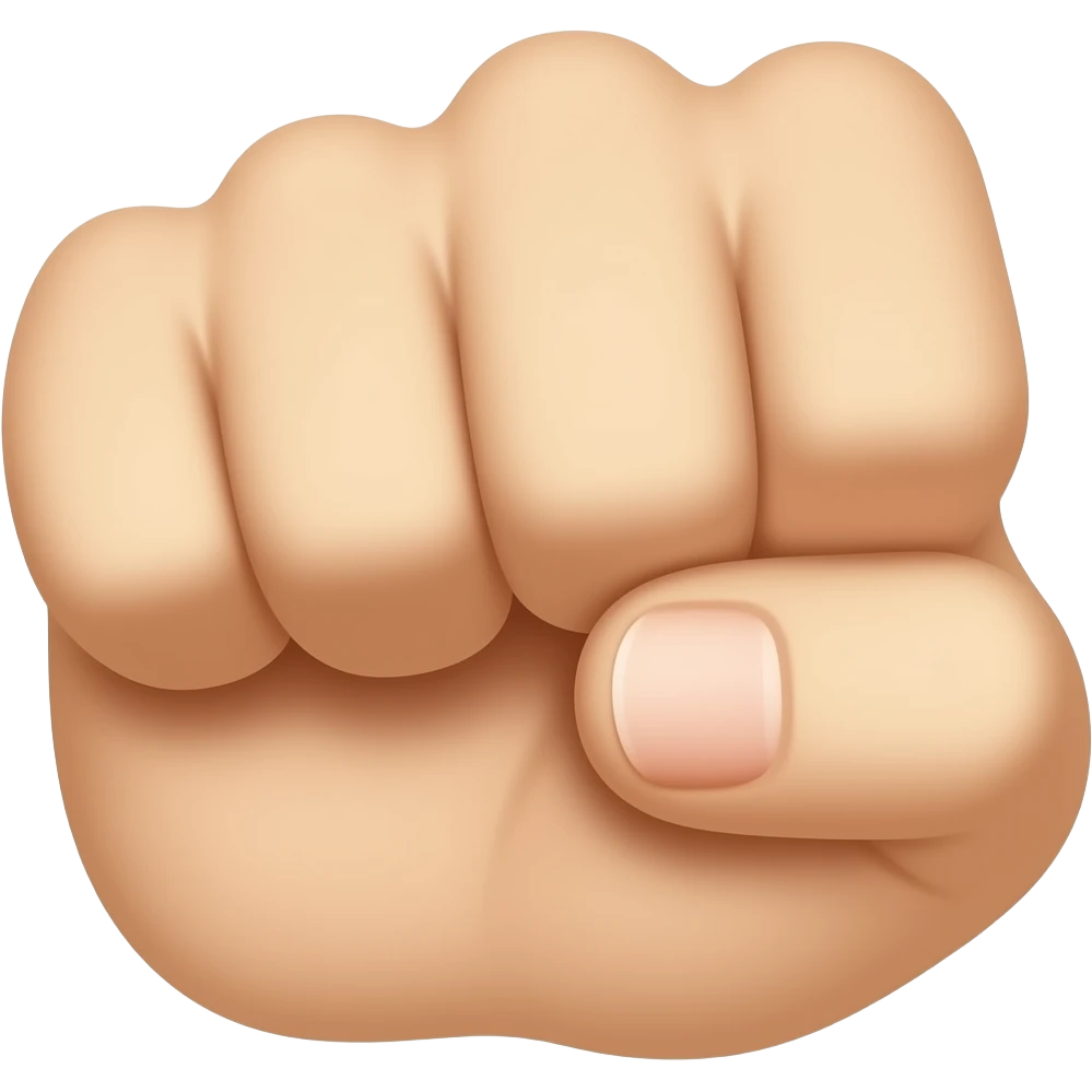 puño cerrado emoji