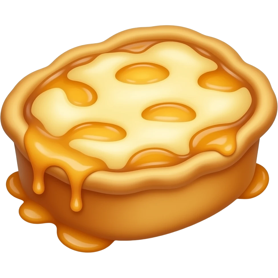 Peach cobbler emoji