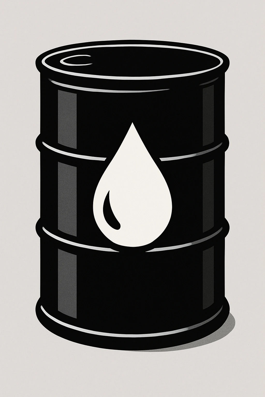 нарисуй в стиле как выше бутылку нефти по форме как во вложении emoji