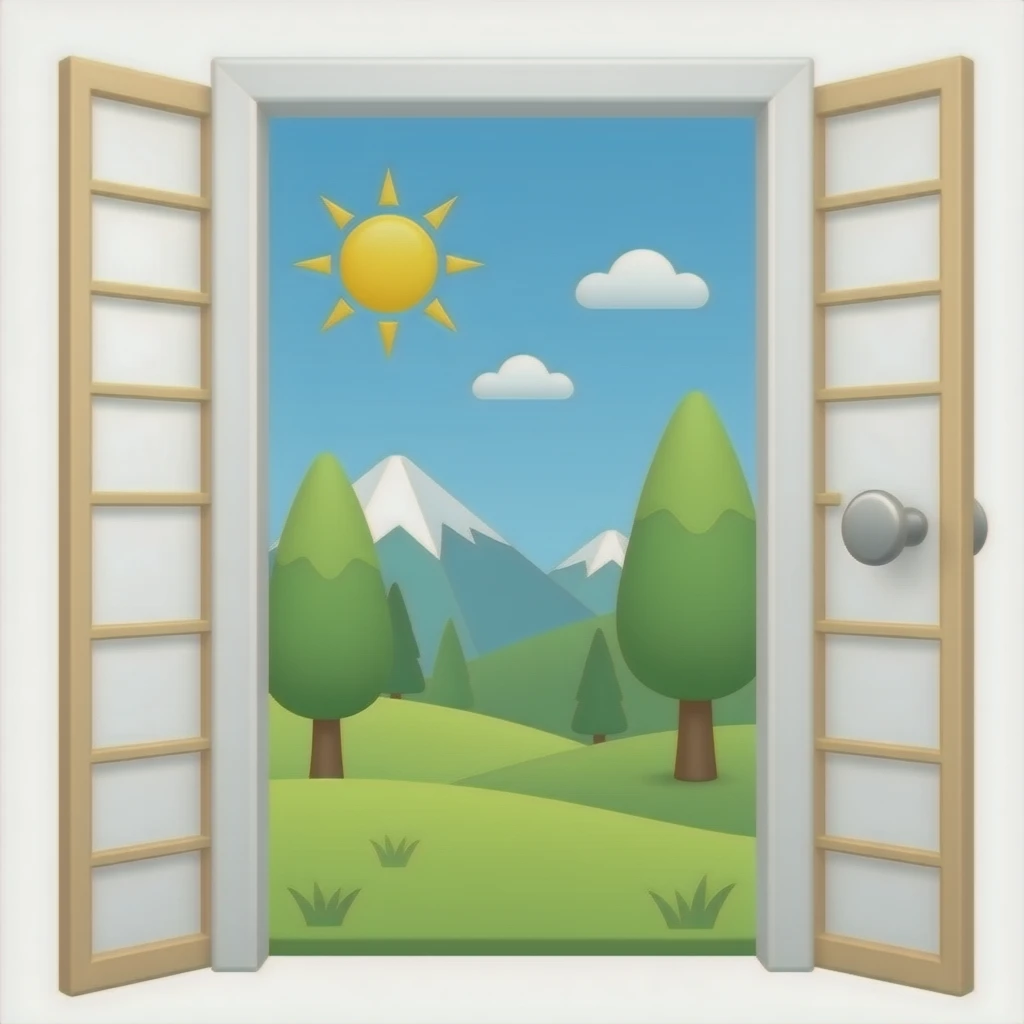 japan bed room door emoji