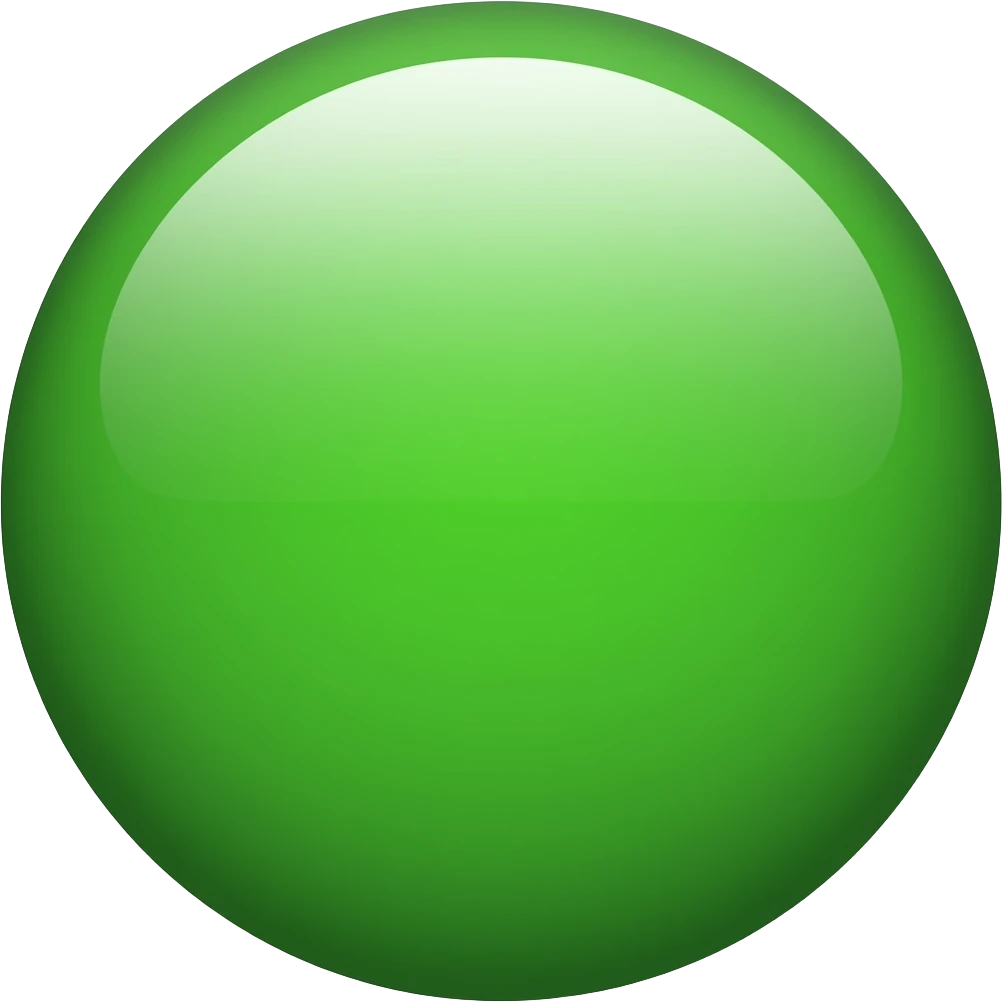 Green Circle emoji