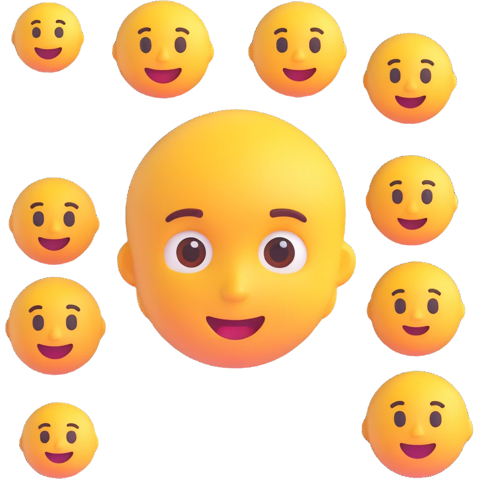 boy, 3D emoji style emoji