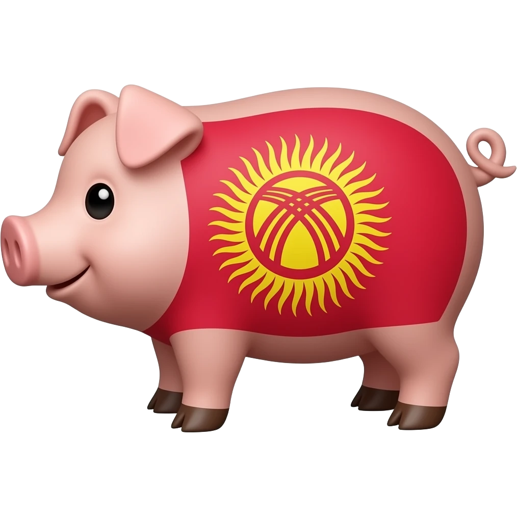 🇰🇬🐷 emoji