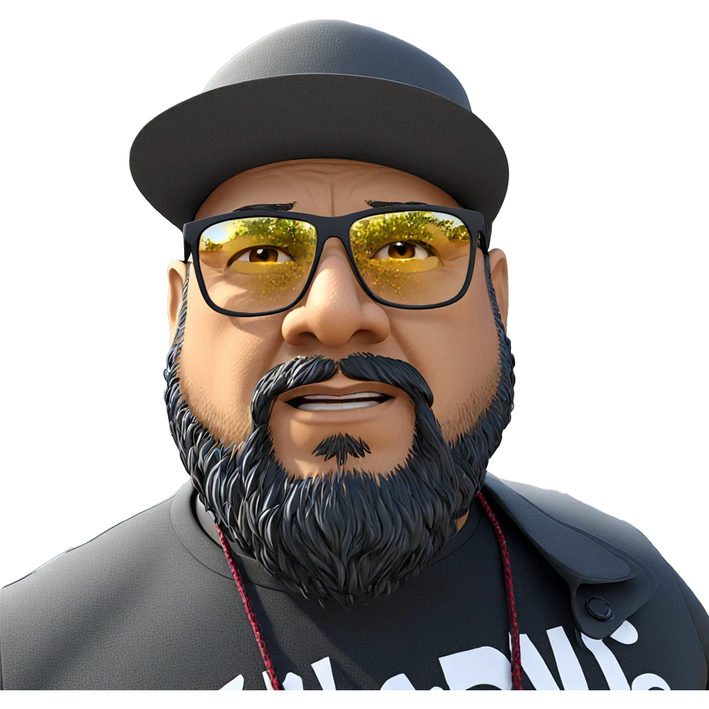 man outdoors in stylish attire emoji