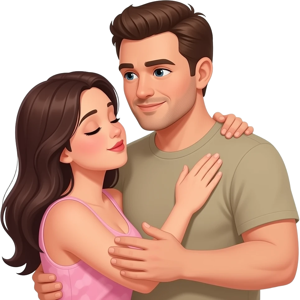 man behind woman having sex emoji