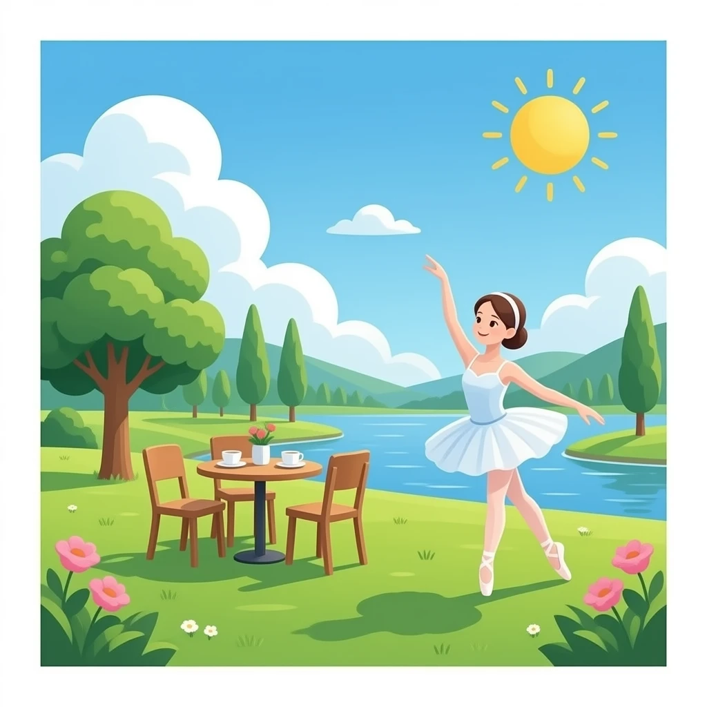 Ballerine café emoji