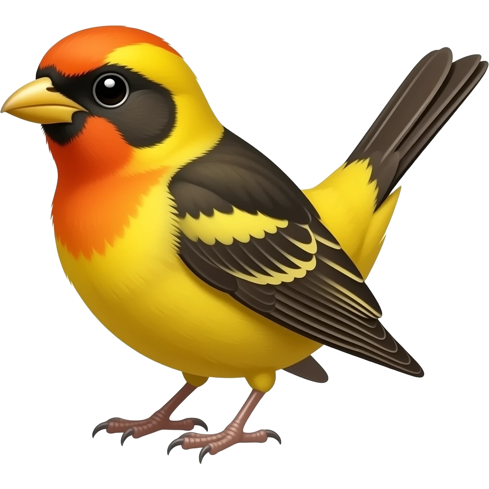 Western Tanager emoji