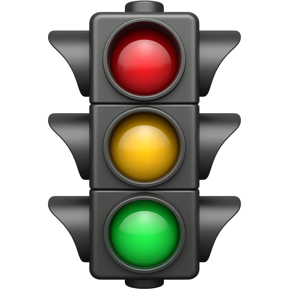 make a traffic light emoji emoji