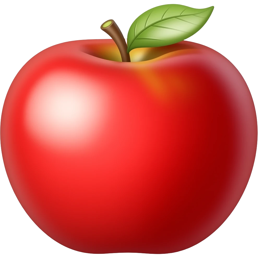 Red Apple emoji