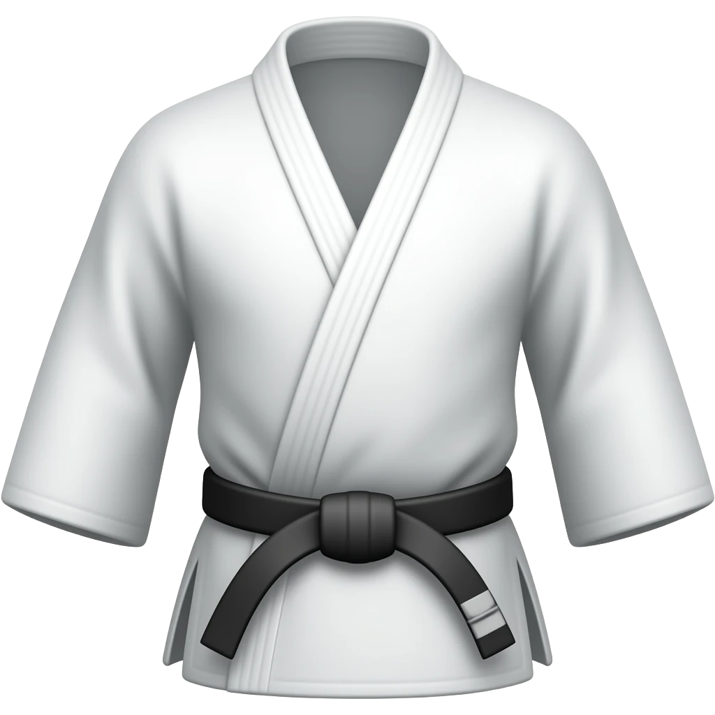 Kimono de judo emoji