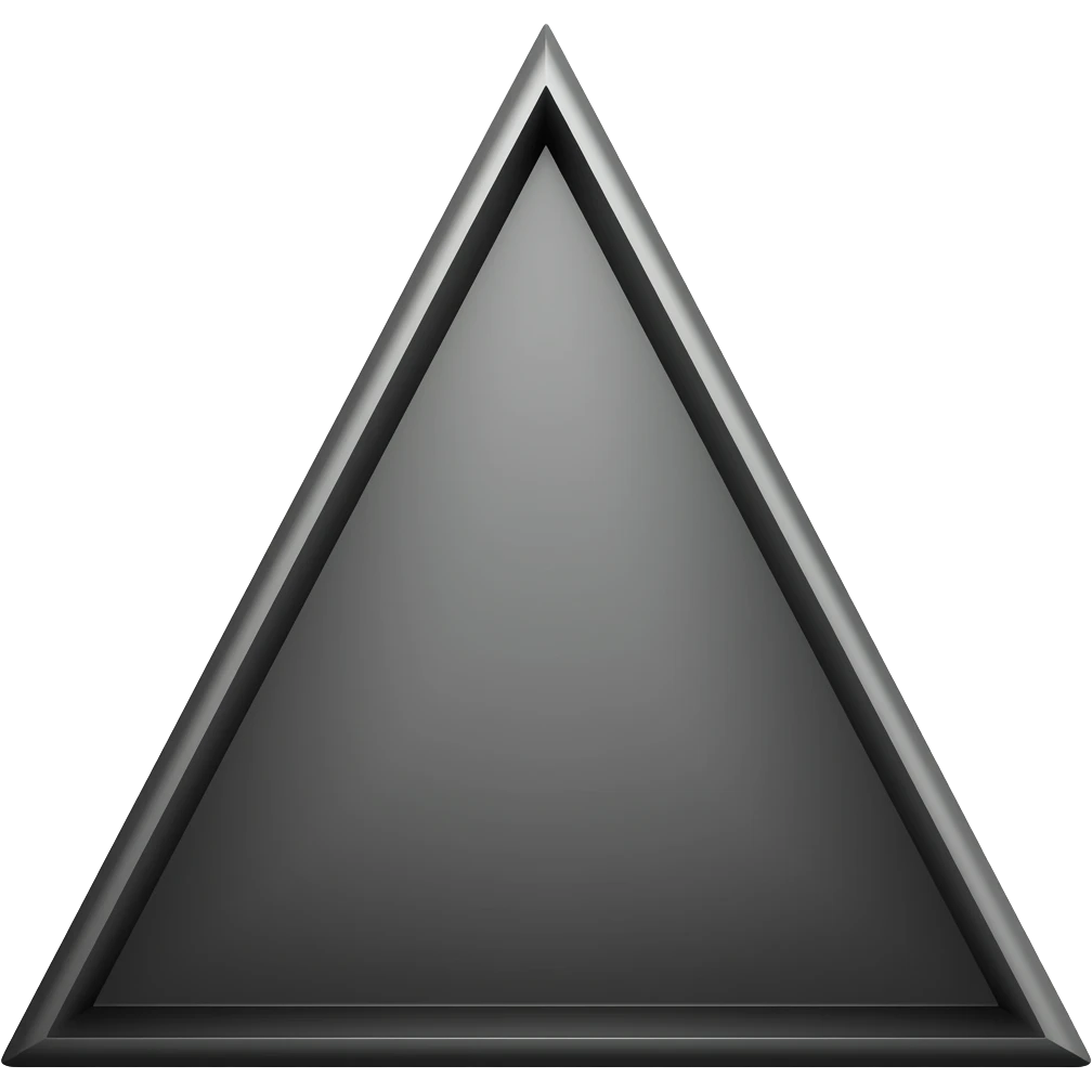 make a black triangle emoji