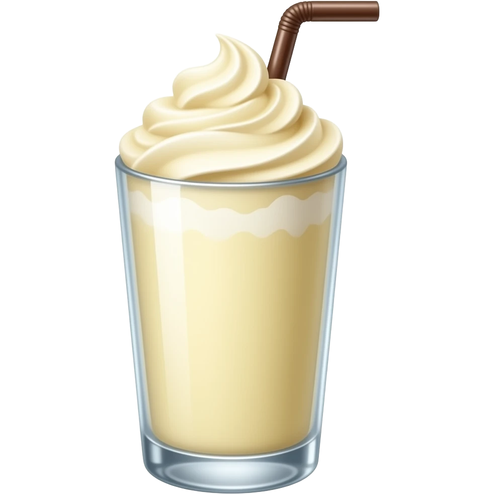 Vanilla Milkshake emoji