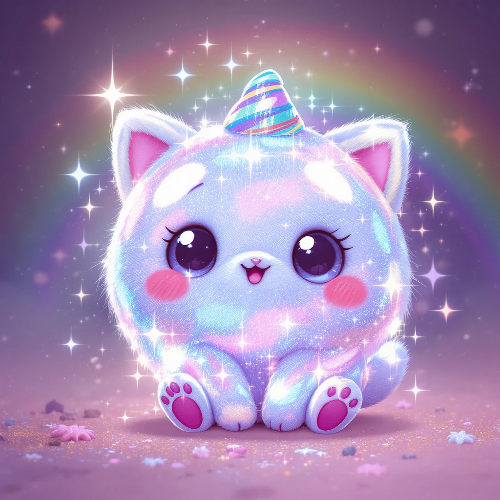 cute and shiny object with sparkles emoji
