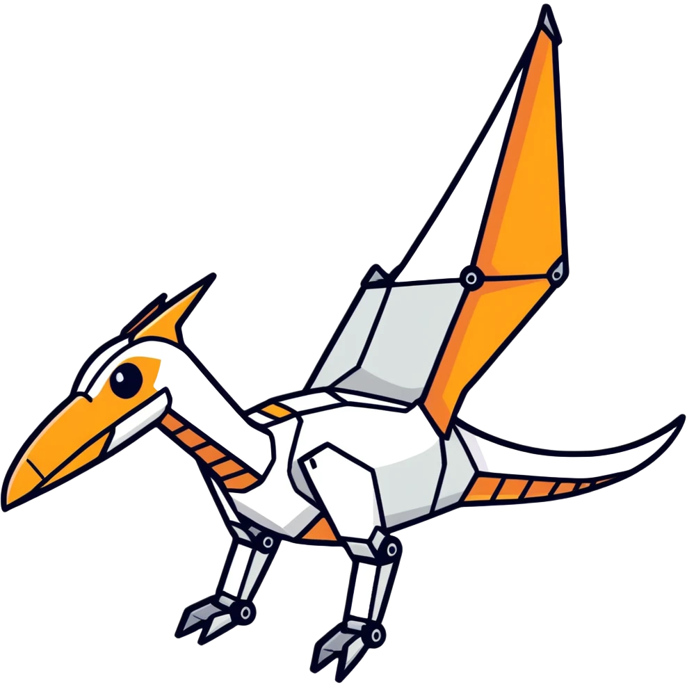 Robot pterodactyl  emoji