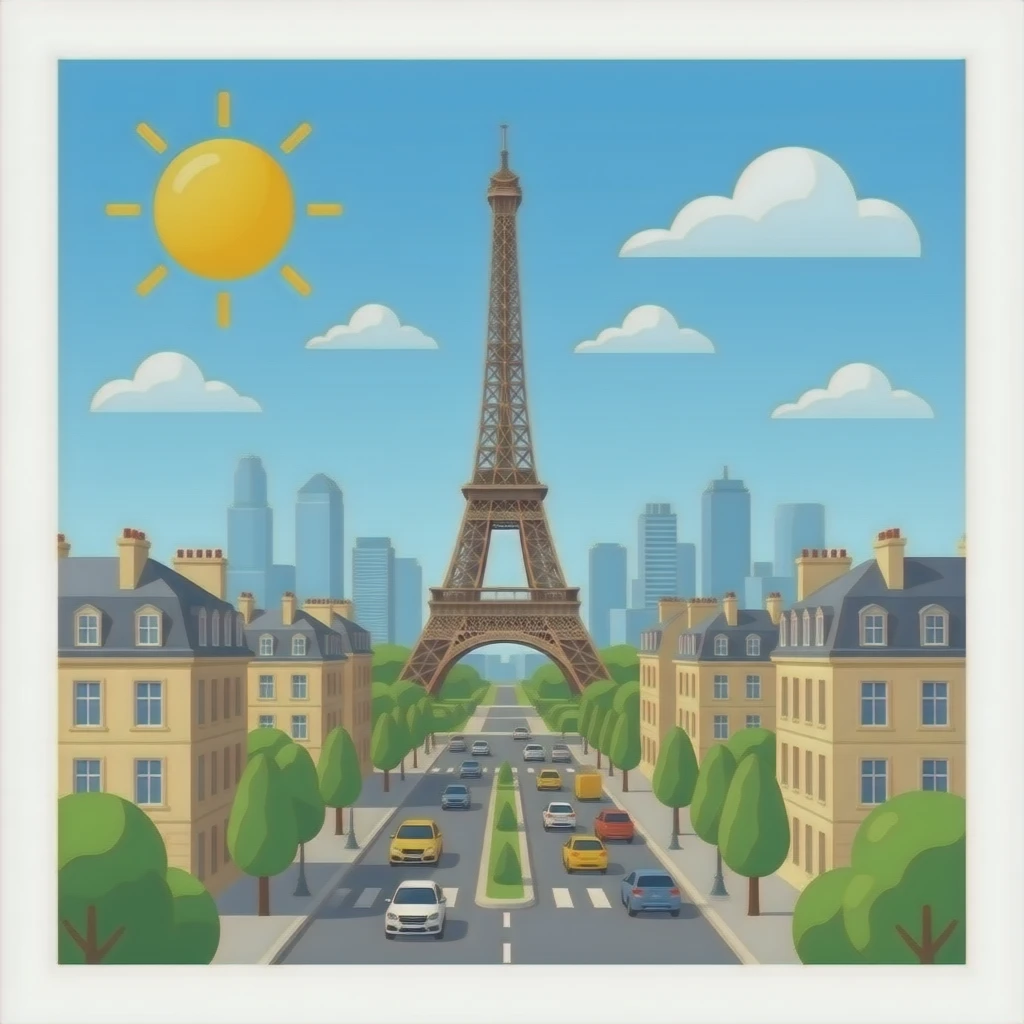 France Paris emoji