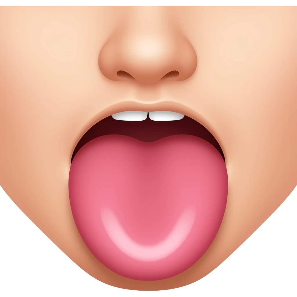 A tung licking a vagina emoji
