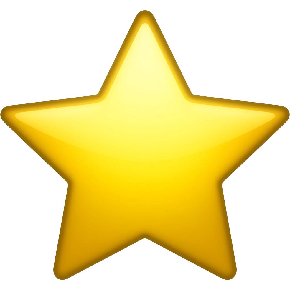 Yellow Star emoji