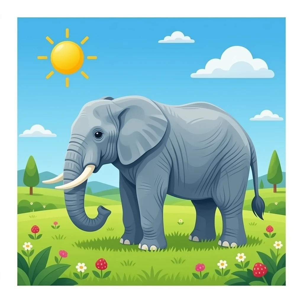 Strambery éléphants emoji
