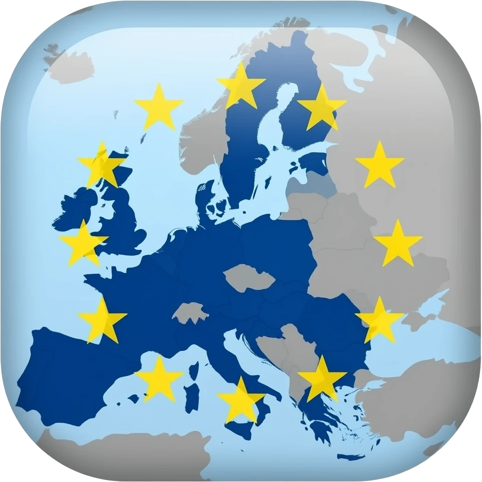 eu map icon emoji